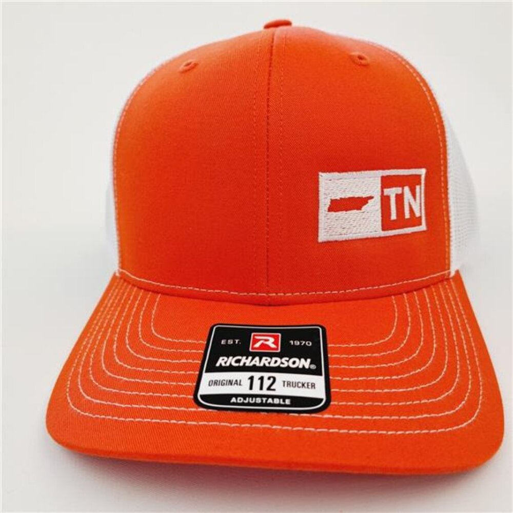 Retro Tennessee State Richardson 112 Trucker Embroidered Cap Hat Snapback Mesh - Picture 2 of 4